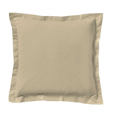 Linge de Lit LENA en Percale Unie Coloris Lin