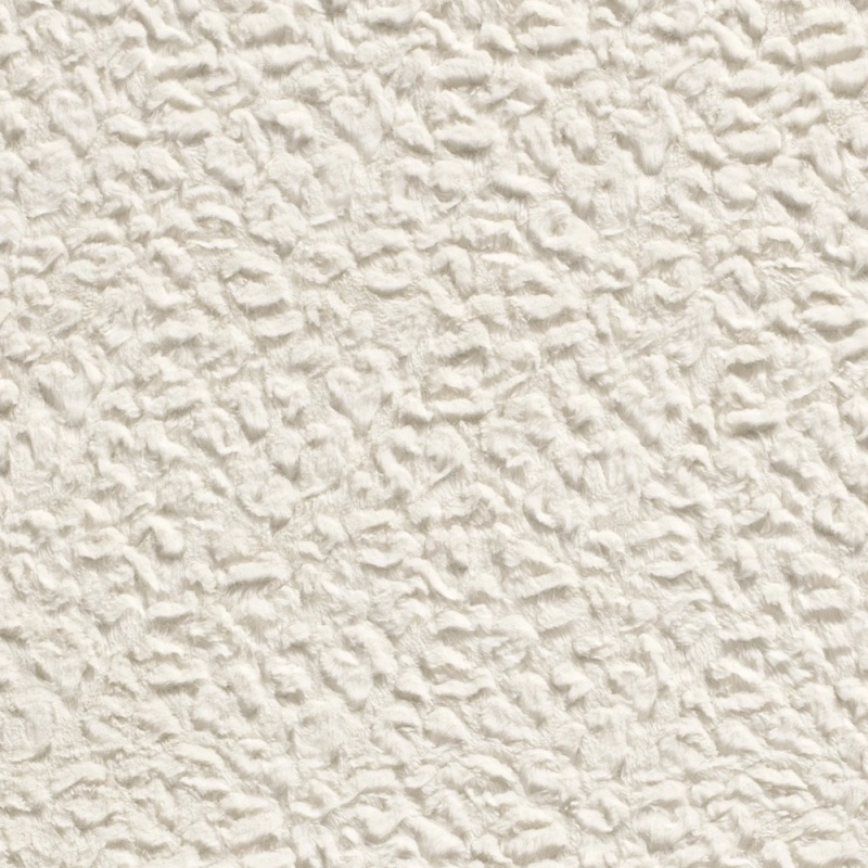 Tissu Fausse Fourrure Blanc Cassé