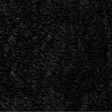 Tissu Fausse Fourrure Noir 