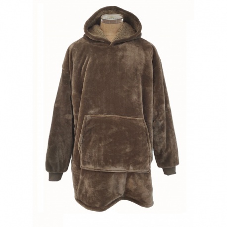 Hoodies Argentina Microfibre Grand Luxe Gravier 