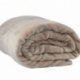 Plaid Microfibre Grand Luxe Taupe 