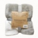 Plaid Microfibre Grand Luxe Taupe 