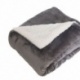 Plaid Microfibre Grand Luxe Vison 