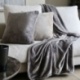 Plaid Microfibre Grand Luxe Vison 
