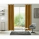 Rideau Velours Thermique Chamonix Ambre