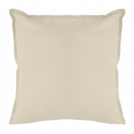 Coussin Velours Chamonix Ecru 