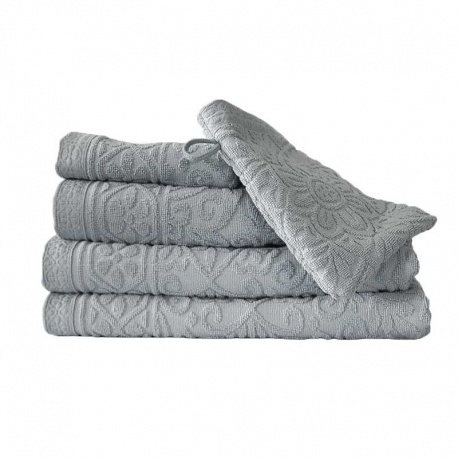 Linge de Toilette Jacquard Zora Gris