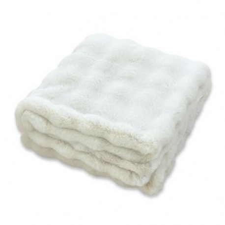 Plaid June Crème