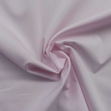 Tissu Percale Uni Blush