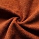 Tissu Bouclette Toison Uni Terracotta 