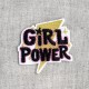 Ecusson message - Girl power