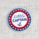 Ecusson thème marin - Little captain