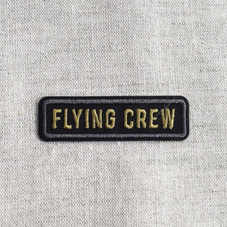 Ecusson flying crew - Noir