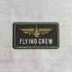 Ecusson flying crew avion - Twill