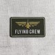 Ecusson flying crew avion - Twill