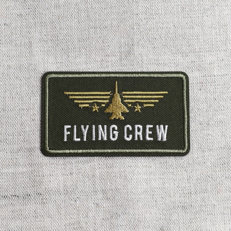 Ecusson flying crew avion - Twill