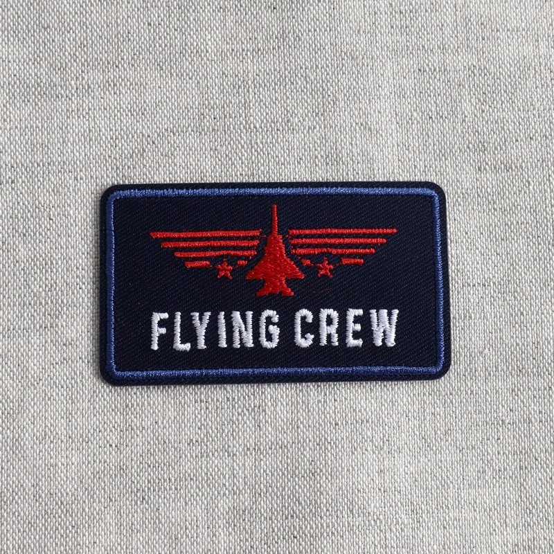 Ecusson flying crew avion - Twill