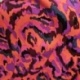 Tissu Toile Viscose Imprimée Tempête Mauve 