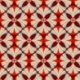 Tissu Imprimé Eugene Rouge