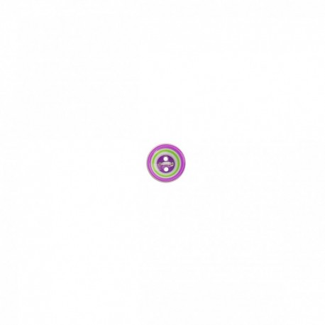 Bouton bicolore 4 trous