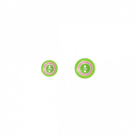 Bouton bicolore 4 trous