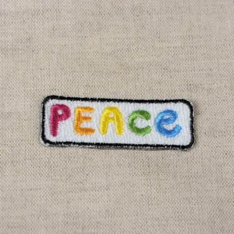 Ecusson paix - Peace