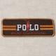 Ecusson polo sport - Marron