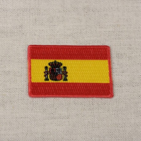 Ecusson drapeaux brodes - Espagne