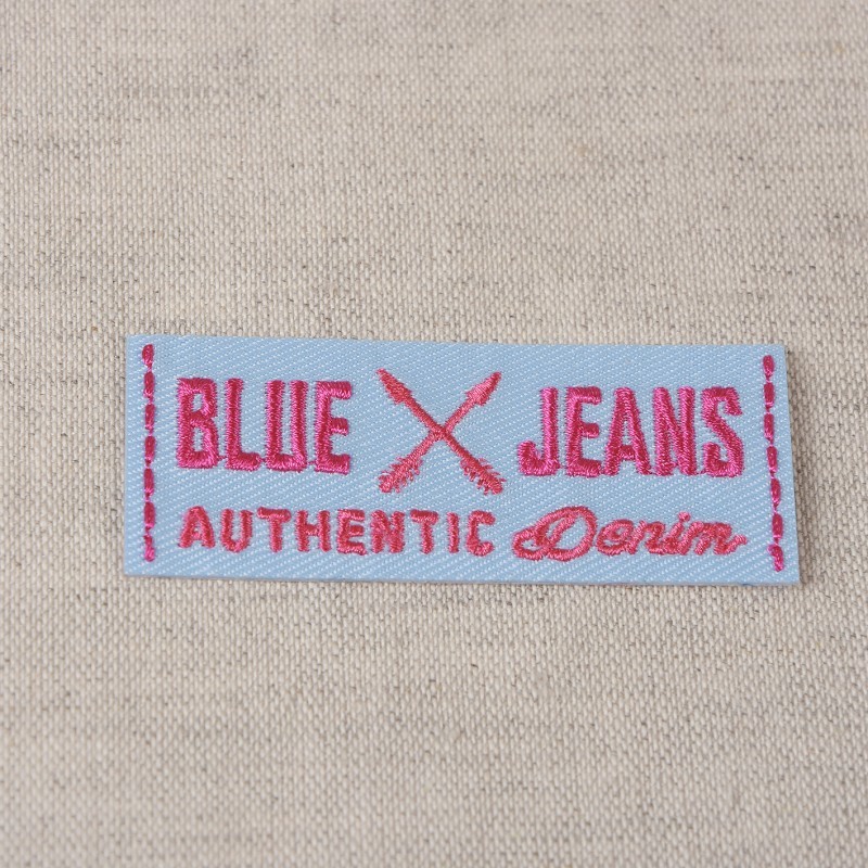 Ecusson blue jeans - Bleu