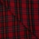 Tissu Tartan Rouge