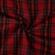 Tissu Tartan Rouge