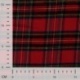 Tissu Tartan Rouge