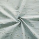 Tissu Double Gaze Foil Triangle Menthe