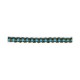 Luisant metal polyester
