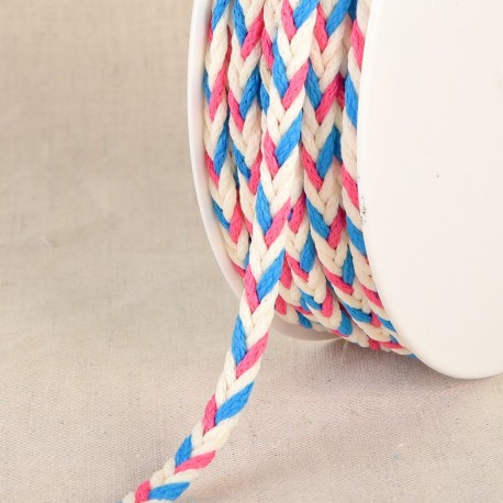 Tresse multicolore