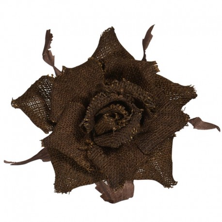 Pince à rideaux fleur naturelle