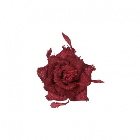 Pince à rideaux fleur naturelle
