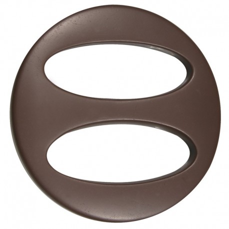 Broche pour rideaux ronde en résine