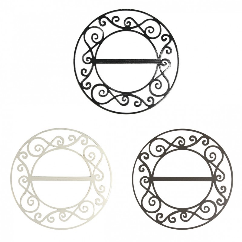 Broche pour rideaux en fer forgé