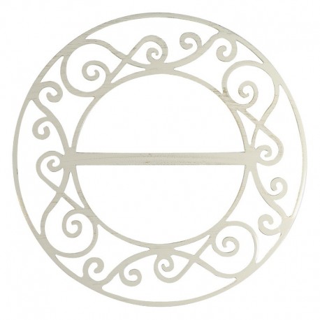 Broche pour rideaux en fer forgé