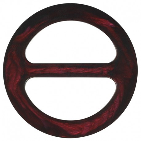 Broche pour rideaux ronde en résine