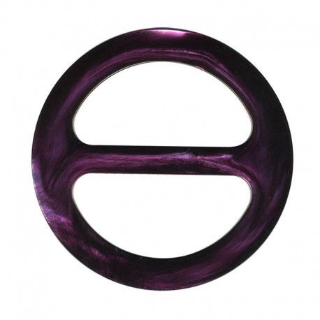 Broche pour rideaux ronde en résine