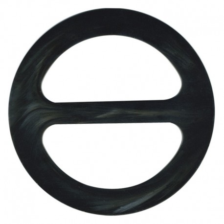 Broche pour rideaux ronde en résine