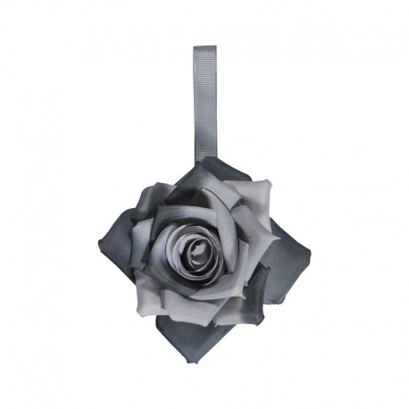 Magnet rose en tissus