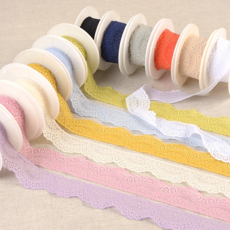Dentelle élastique feston
