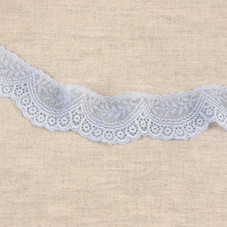 Dentelle élastique feston