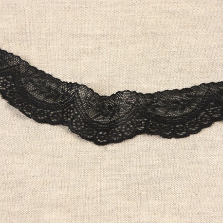 Dentelle élastique feston