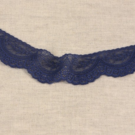 Dentelle élastique feston