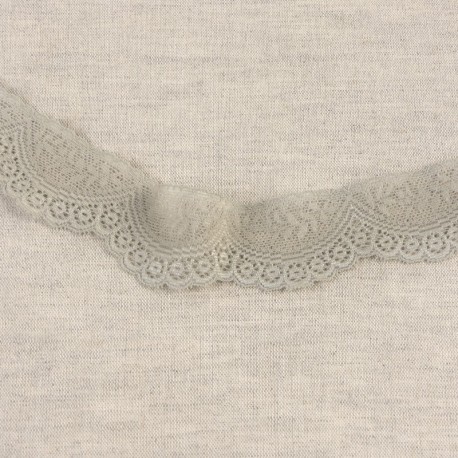 Dentelle élastique feston