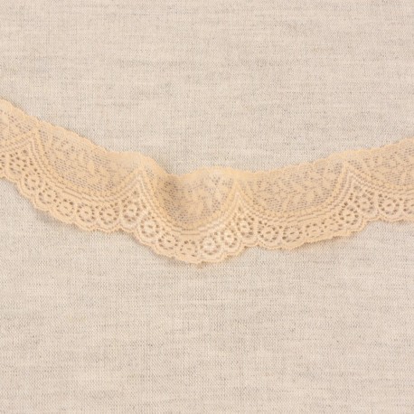 Dentelle élastique feston